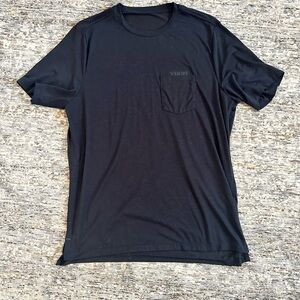 Black Men's Vuori Short Sleeve Tee with Pocket